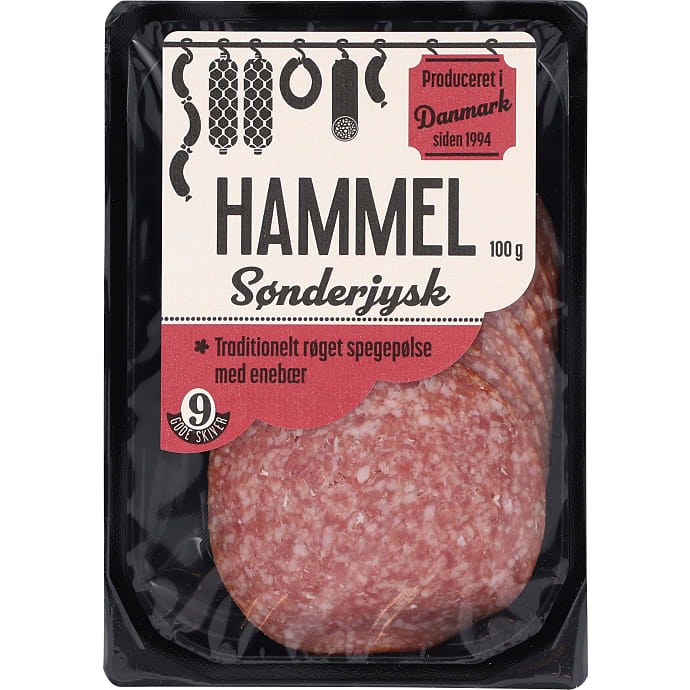 Delika Sønderjysk Spegepølse i Skiver