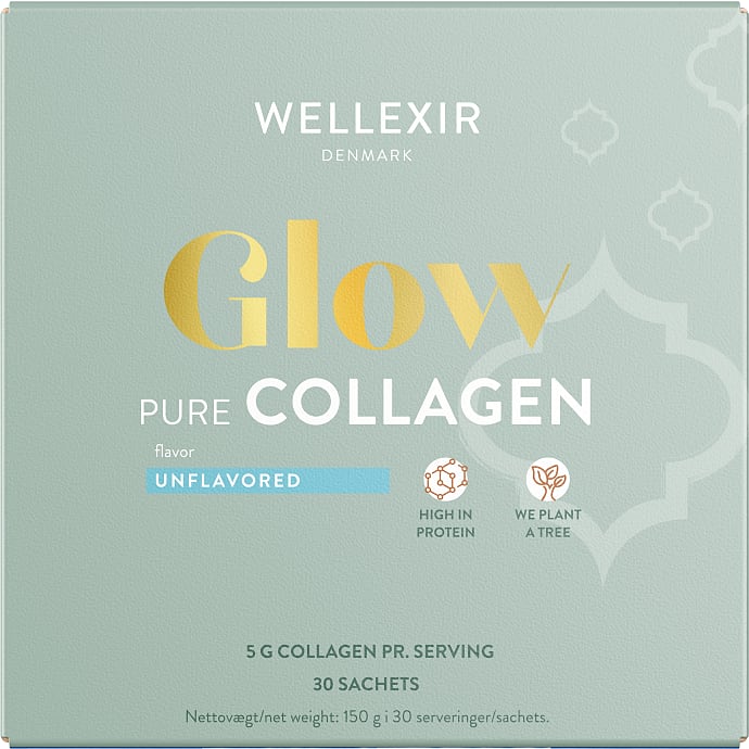 Collagen u. tilsat smag