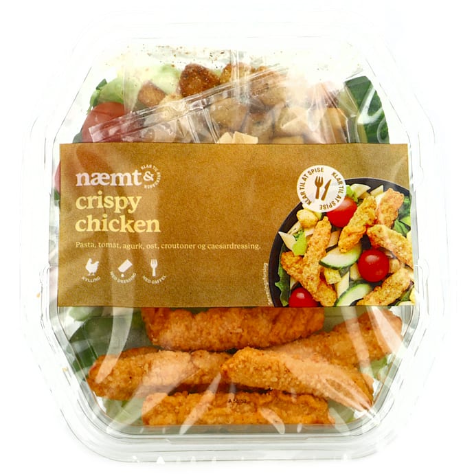 Næmt Salat med crispy kylling