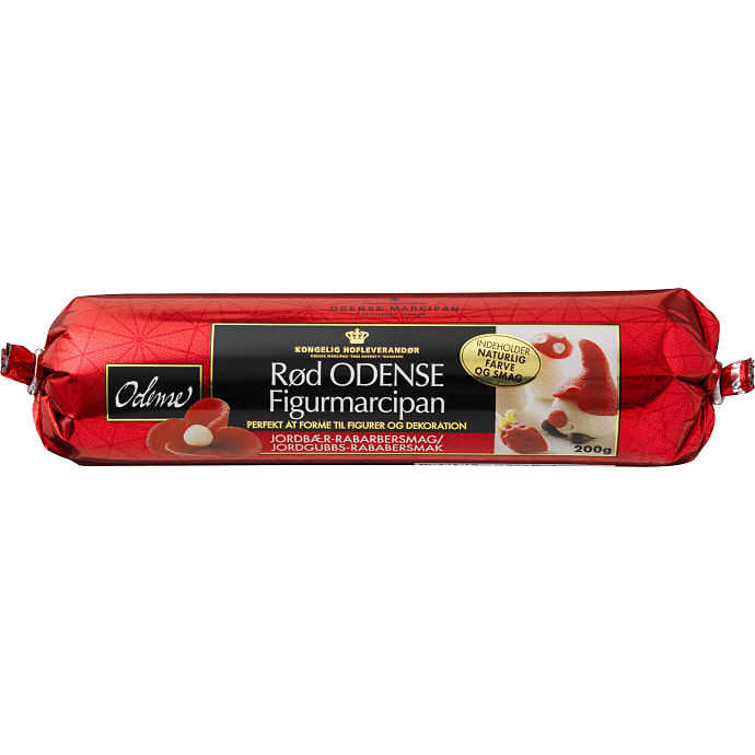 Figurmarcipan rød