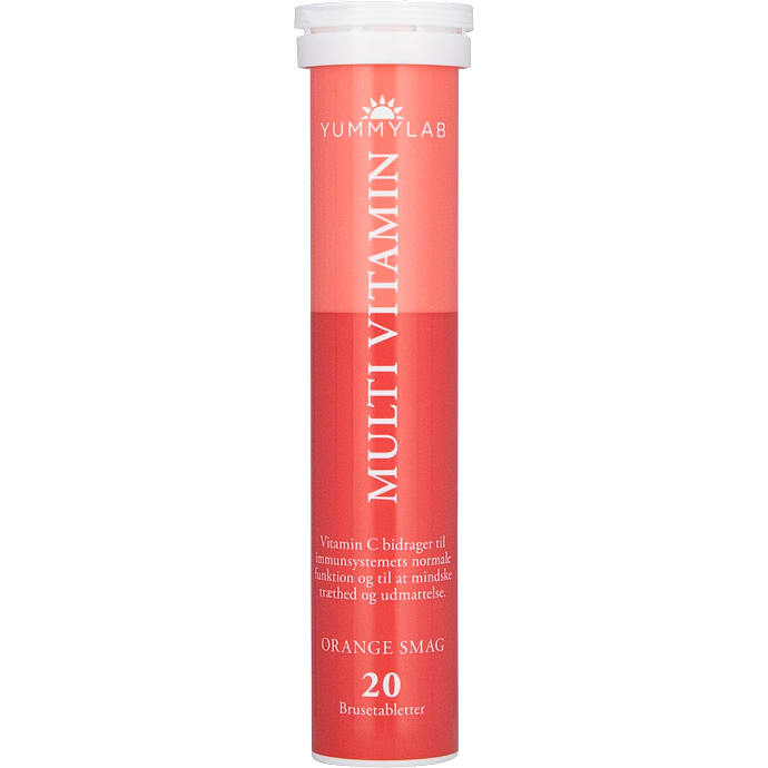 Brusetabletter multivitamin m. appelsinsmag