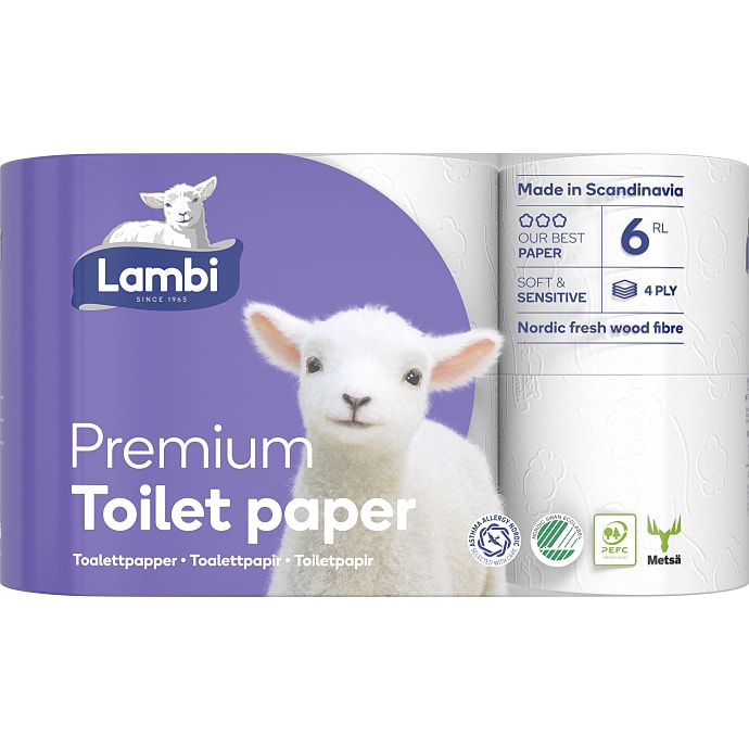 Toiletpapir 4-lags