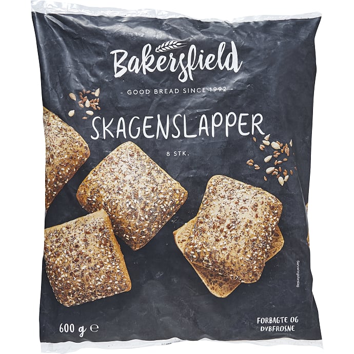Bakersfield Skagenslapper 600 g