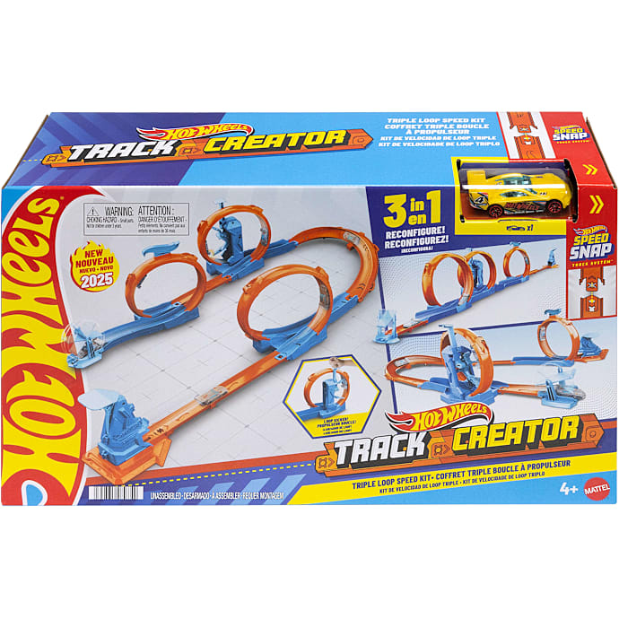 Hot Wheels Track Creator Triple Loop