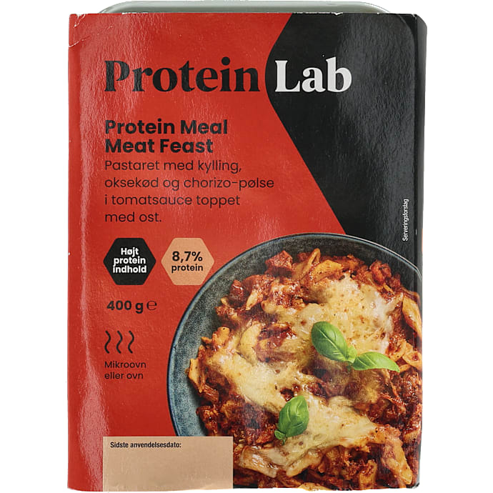 Pastaret m. kylling, oksekød og chorizo