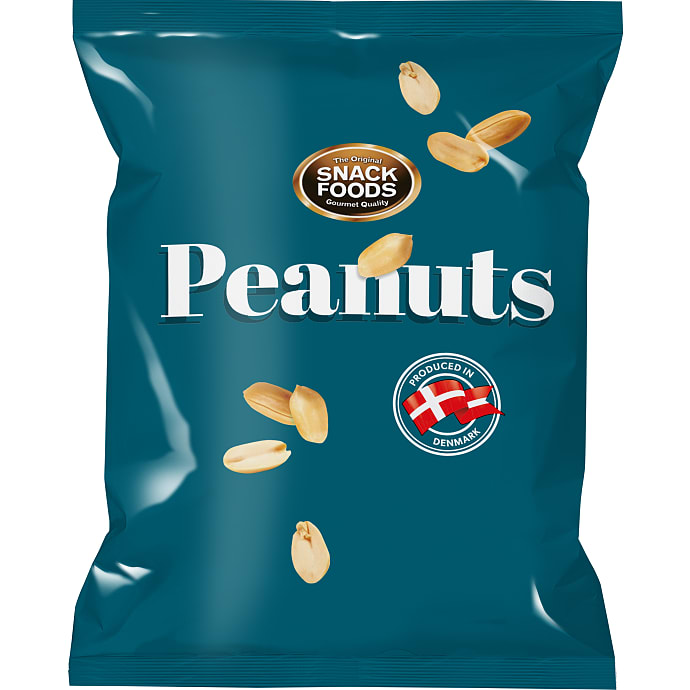 Ristede peanuts m. salt