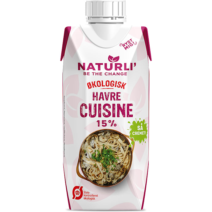 Naturli Havre Cuisine Øko 15% 330 ml