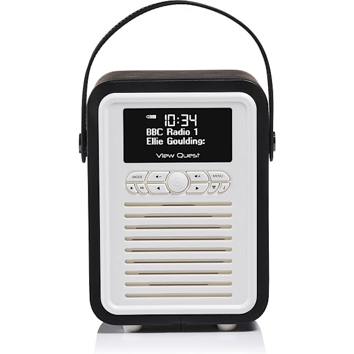 VQ Retro Mini DAB+/FM radio Bluetooth sort