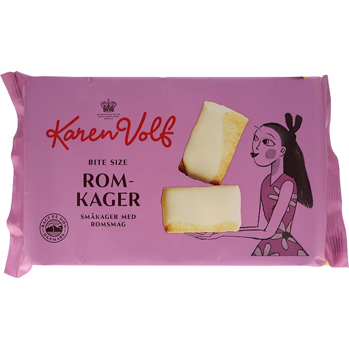 Småkager m. romsmag og glasur