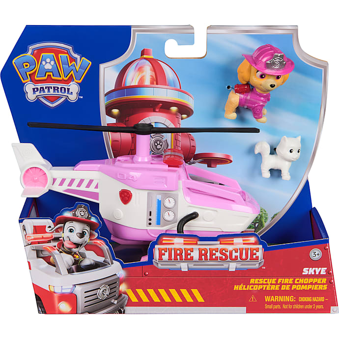 Paw Patrol Skye & Rescue Fire Chopper Figursæt