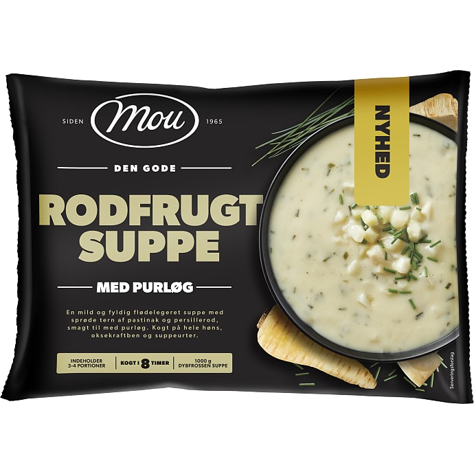 Rodfrugtsuppe m. purløg