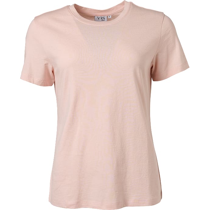 VRS woman basic dame T-shirt str. M lyserød