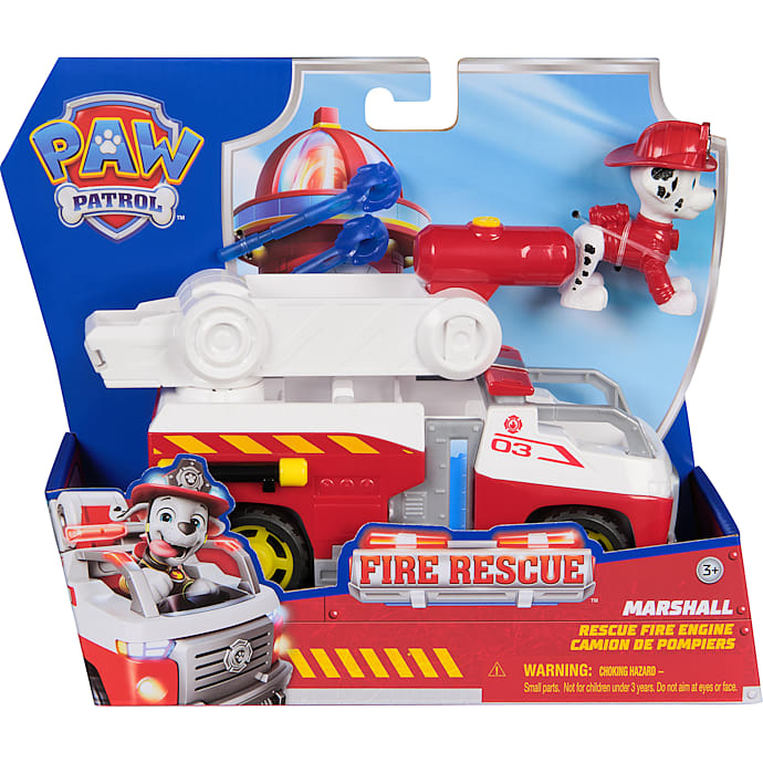 Paw Patrol Marshall Rescue Fire Engine Figursæt