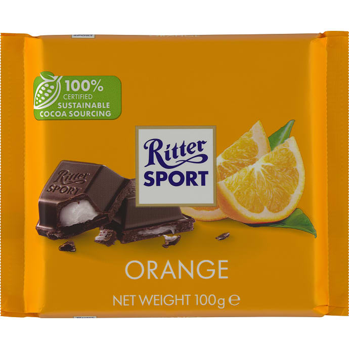 Mørk chokolade m. appelsin fudge