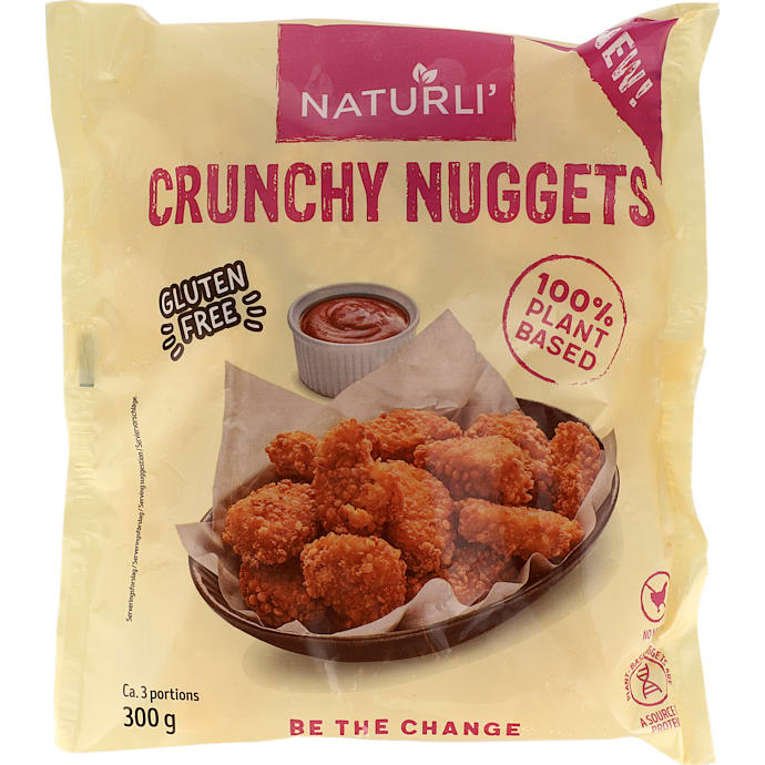Plantebaserede nuggets vegansk
