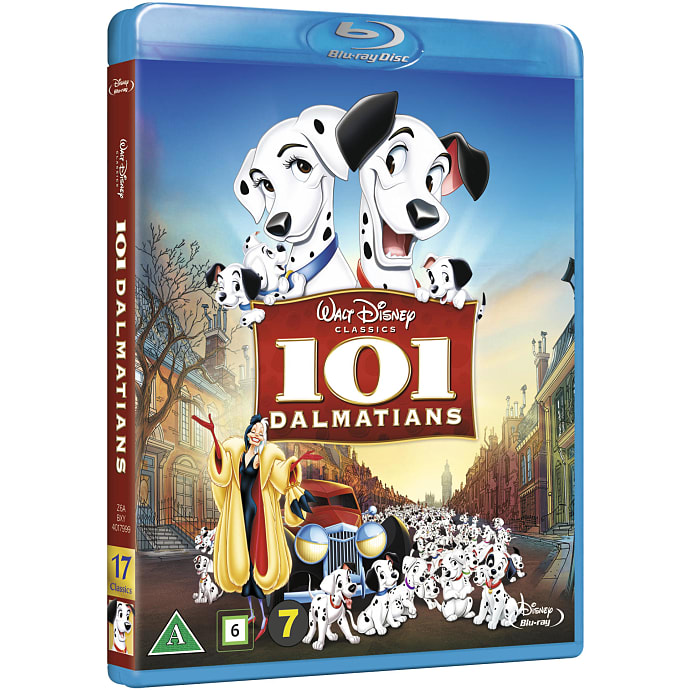 Disney 101 Dalmatians Blu-ray