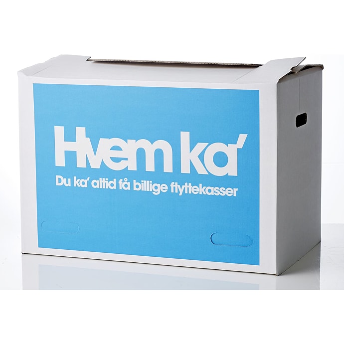 Senior flyttekasse hvid