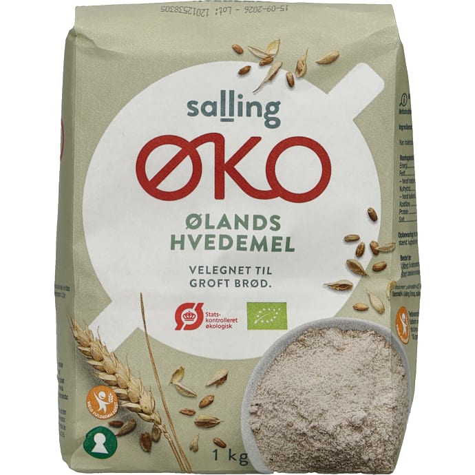 Ølandshvedemel øko