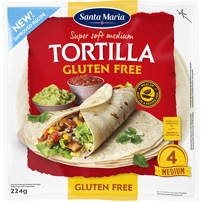 Majstortillas glutenfri