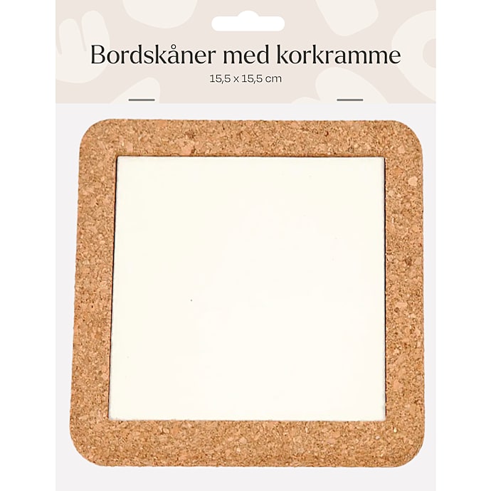 1Conzept DIY Bordskåner med Korkramme