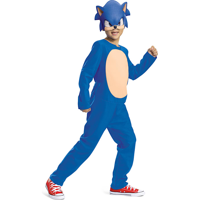 Sonic Movie kostume 7-8 år
