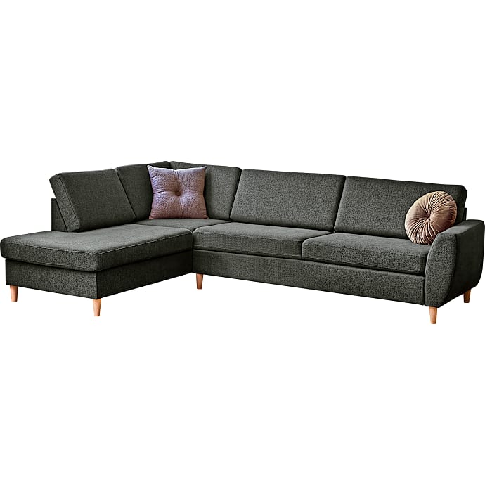 Madrid Nordic venstrevendt open-end sofa grøn