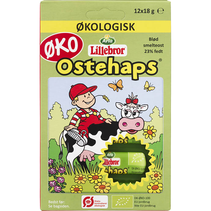 Arla Lillebror Ostehaps Øko 23% 216 g