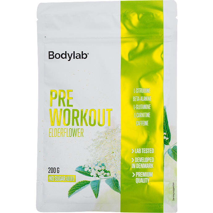 Bodylab Pre workout m. hyldeblomstsmag