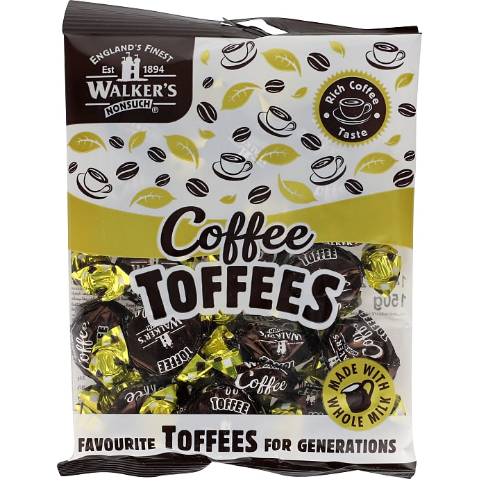 Karameller m. kaffesmag