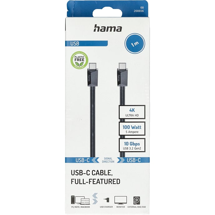 HAMA USB-C til USB-C 3.2 Kabel