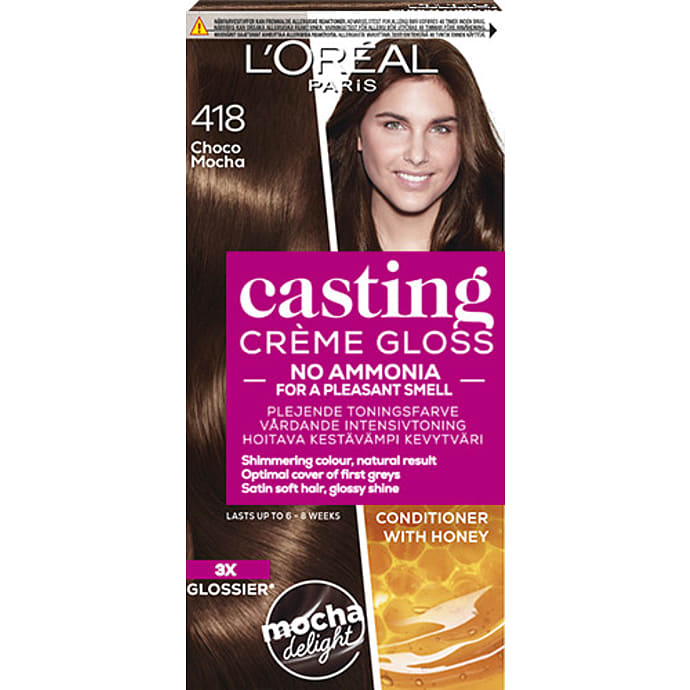 Permanent hårfarve 418 Choco Mocha