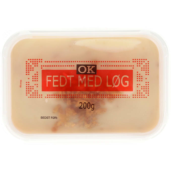Bedstemors Fedt m. løg 200 g
