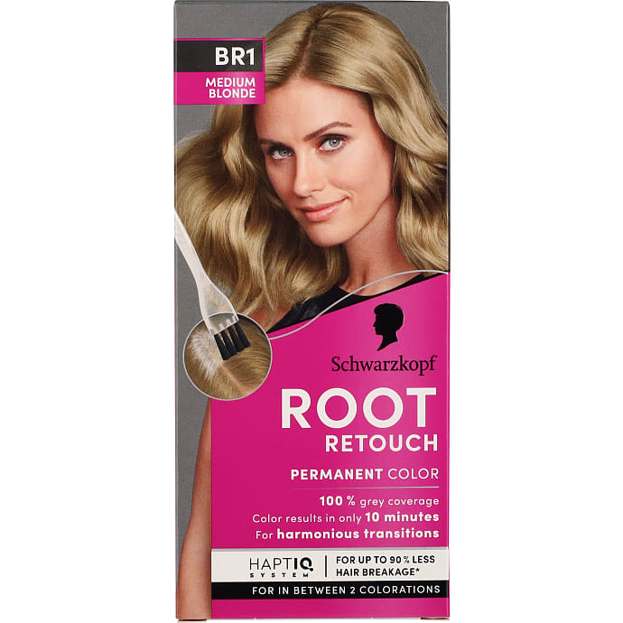 Schwarzkopf Permanent Hårfarve BR1 Medium Blonde