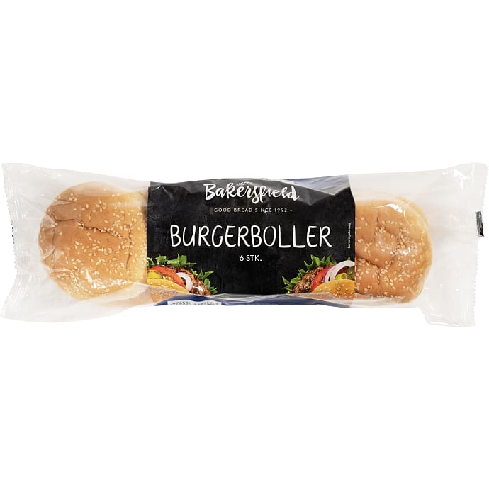 Bakersfield Burgerboller 330 g