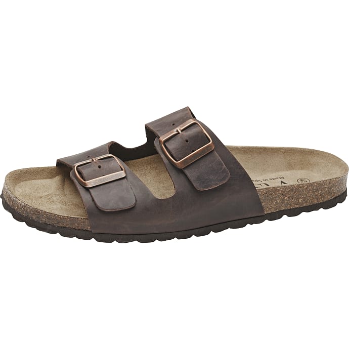 VRS Herre Slippers Brun Str. 44