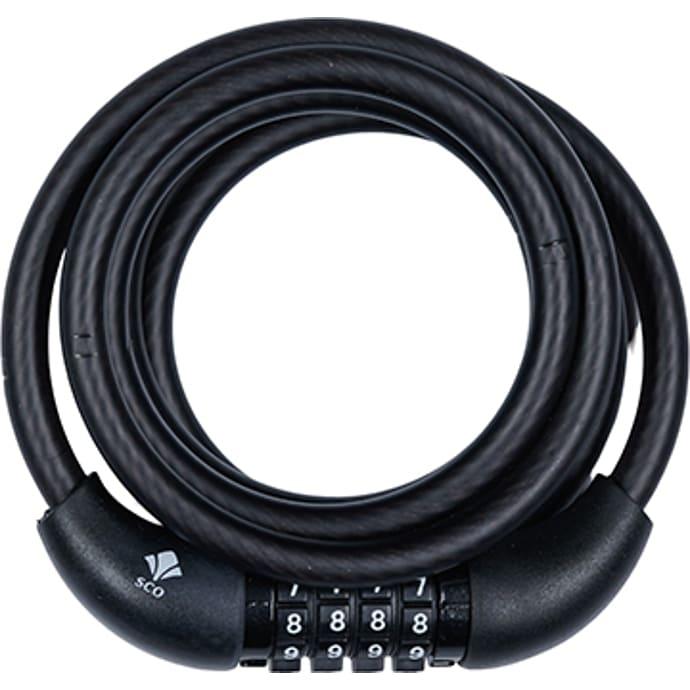 SCO Spirallås med Kode