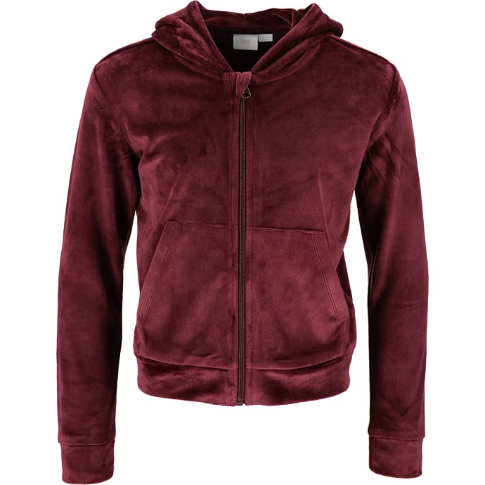 VRS børne cardigan str. 146/152 - bordeaux