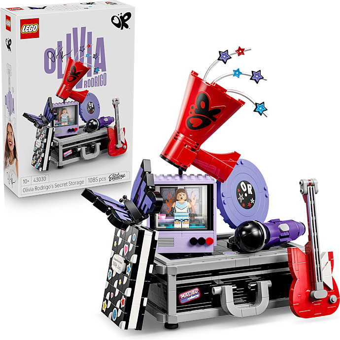 LEGO Editions Olivia Rodrigos hemmelige kuffert 43030