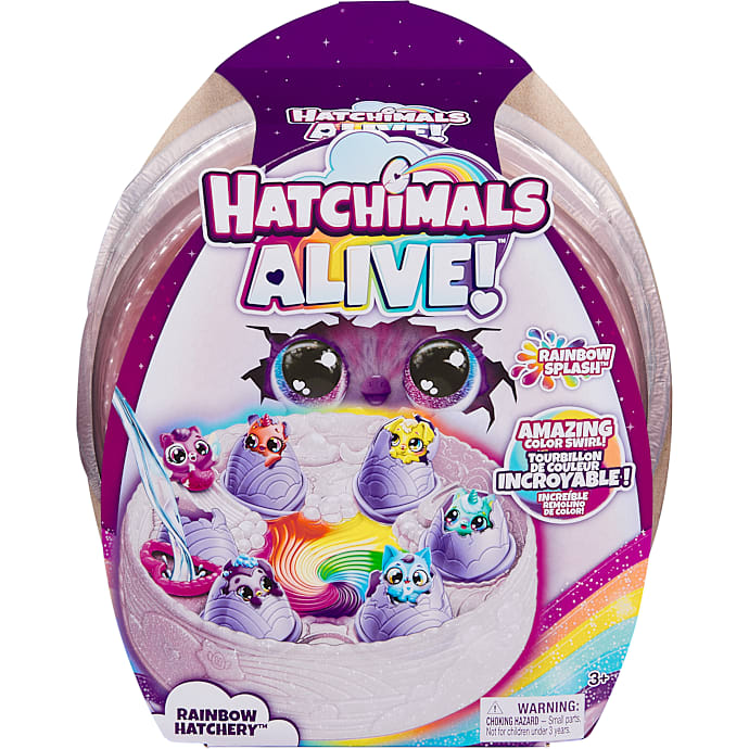 Hatchimals Alive Rainbow Hatchery figursæt