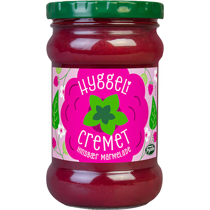 Cremet hindbærmarmelade