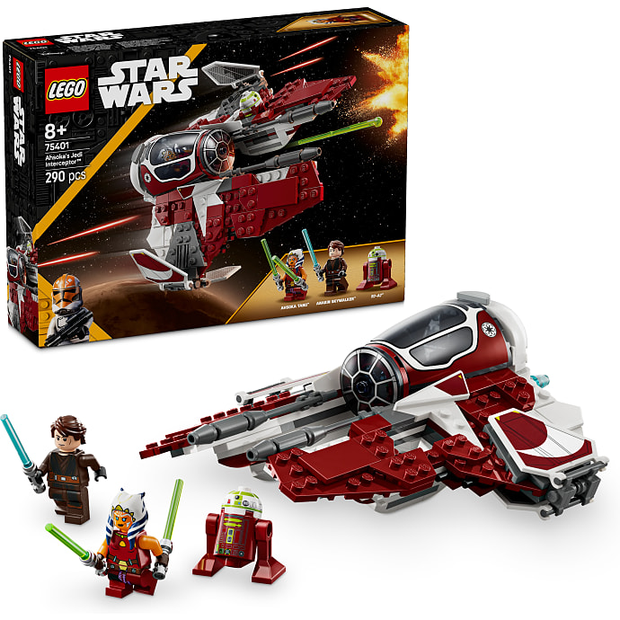 LEGO Star Wars Ahsokas Jedi Interceptor Stjernejager 75401