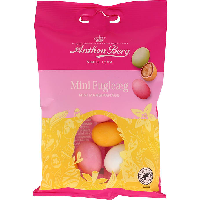Anthon Berg Fugleæg mini m. marcipan 80 g