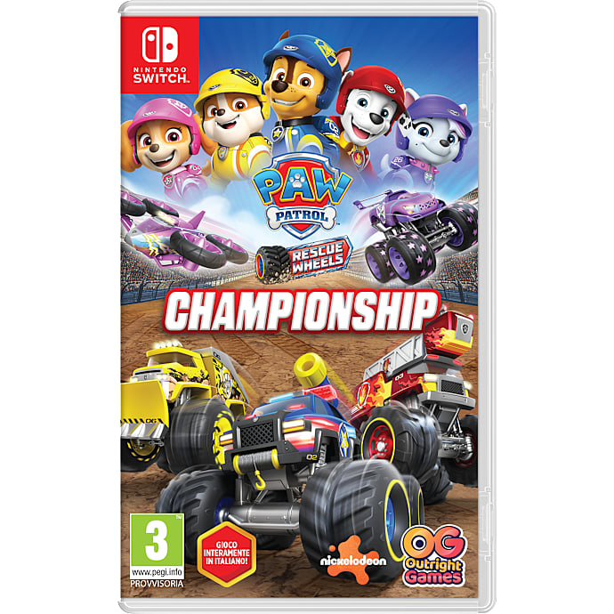 Nintendo Switch Paw Patrol Rescue Wheels Championship