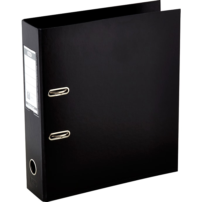 Elba Brevordner A4 8 cm sort