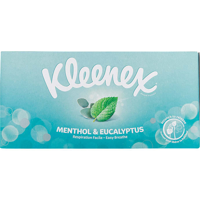 Lommetørklæder m. menthol og eucalyptus