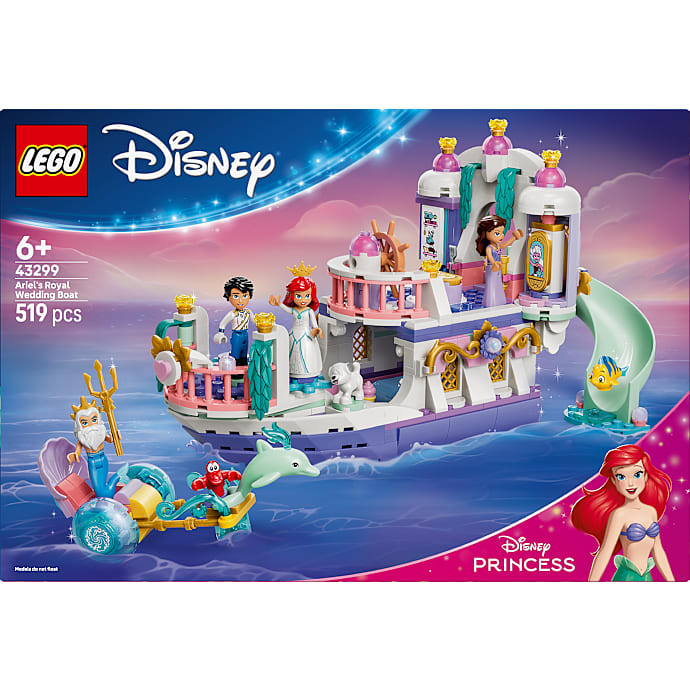 LEGO Disney Princess Ariels royale bryllupsbåd 43299