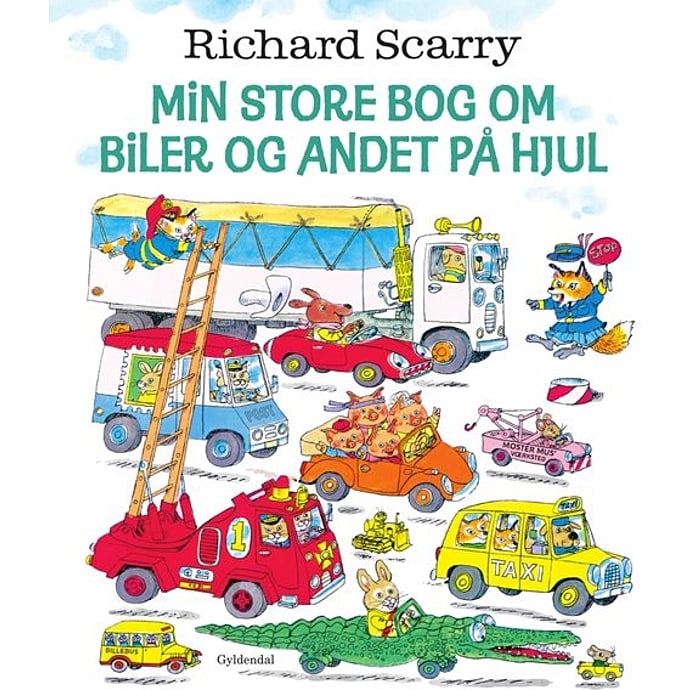 Gyldendal Min store bog om biler og andet på hjul