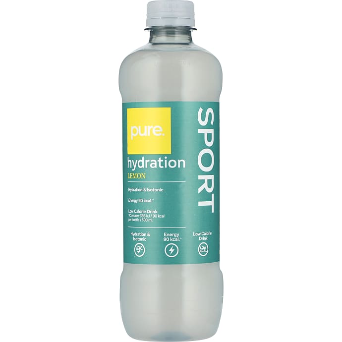 Pure Isotonisk drik citronsmag 500 ml