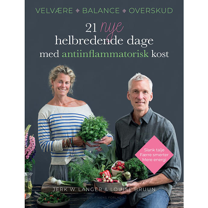 Politikens Forlag 21 nye helbredende dage med antiinflammatorisk kost