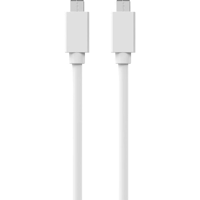 Prosonic kabel 1 meter - hvid